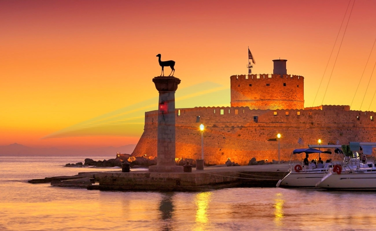 Rodos Adası ( Yunanistan ) 